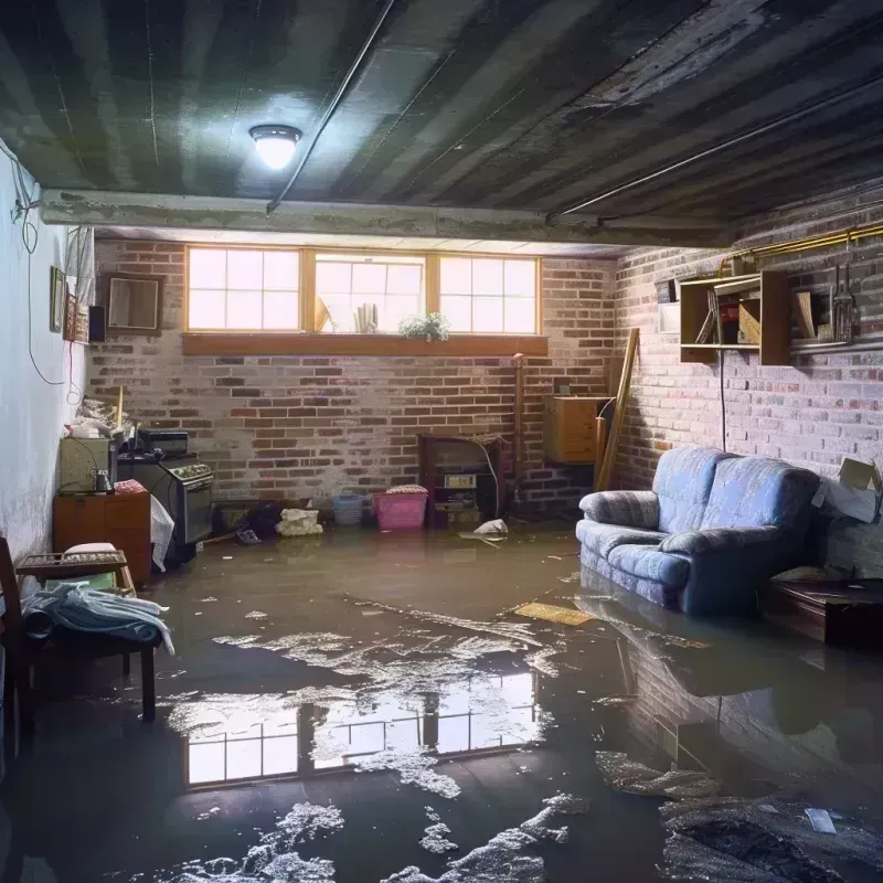 Flooded Basement Cleanup in West Baton Rouge Parish, LA